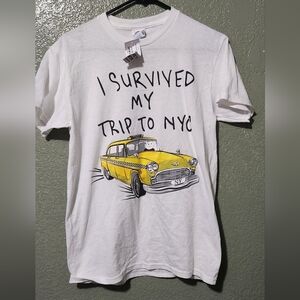 I Survived My Trip to NYC Shirt, Short-Sleeve Unisex T-Shirt
